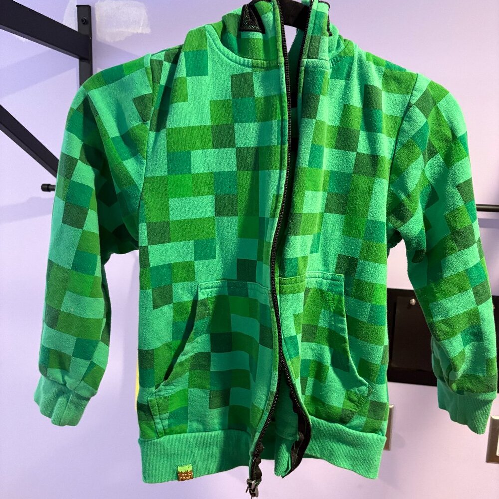 Minecraft Hoodie Size Small